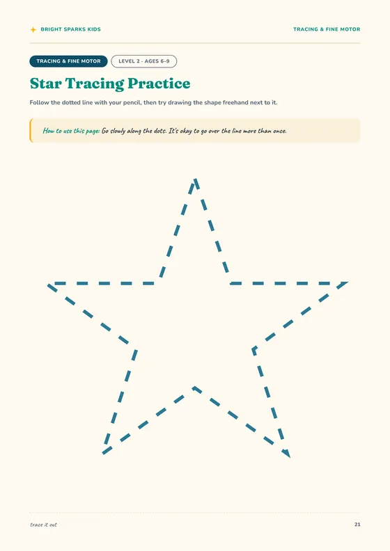 Sample activity page